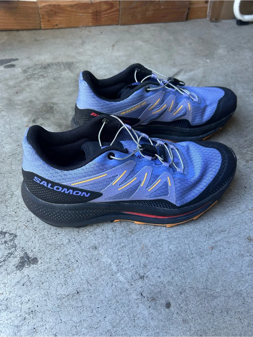 Salomon Blue Trail Running Shoes